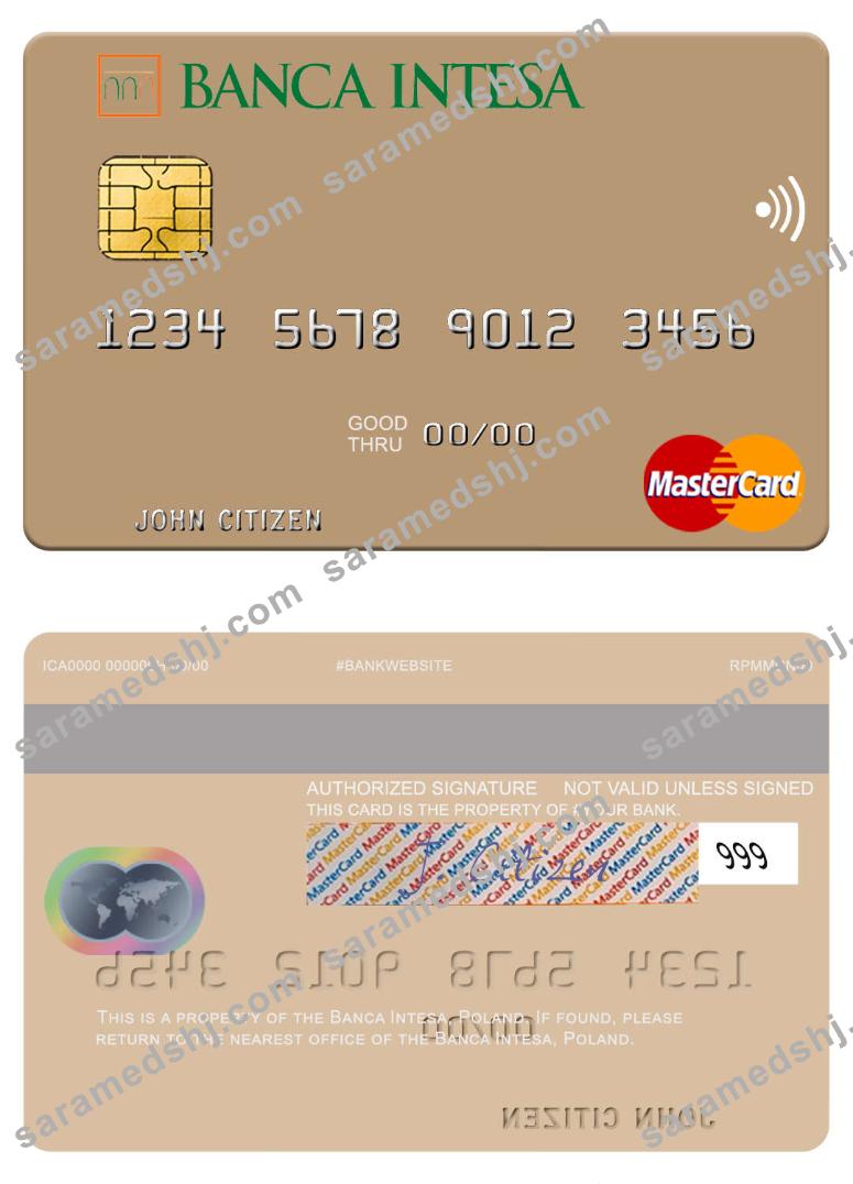 Poland Banca Intesa mastercard